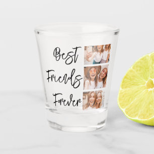 Copo De Shot Colagem de Fotos de Amizade BFF de Presente