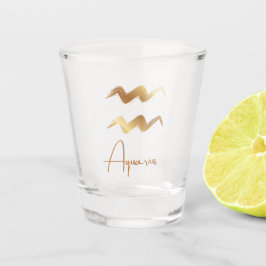 Copo De Shot Coleção Zodiac - Aquário