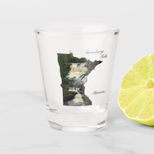 Copo De Shot Colheita de Gooseberry (Frente)