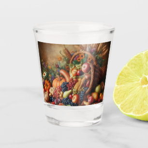 Copo De Shot Colorida/Ação de Graças/Cornucopia/Queda