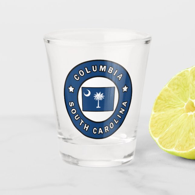 Copo De Shot Columbia Carolina do Sul (Frente)