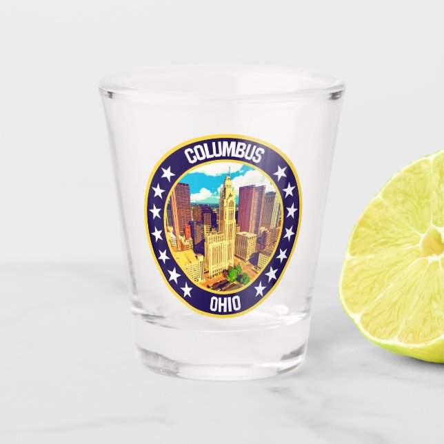 Copo De Shot Columbus (Frente)