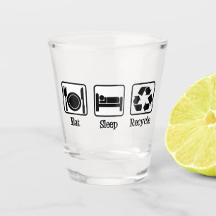 Copo De Shot Coma o Reciclar de repouso