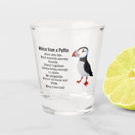 Copo De Shot Conselhos de um Design Puffin