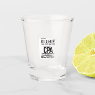 Copo De Shot contabilista público certificado-CPA