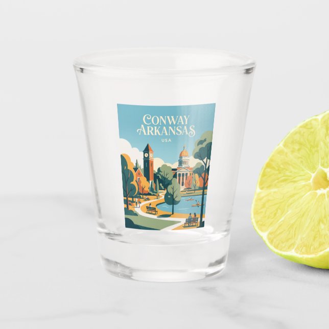 Copo De Shot Conway EUA (Frente)