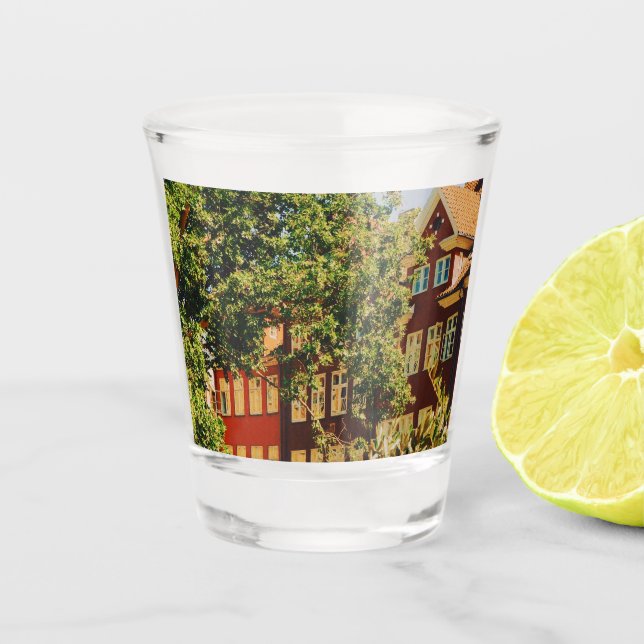 Copo De Shot Copenhaga vibrante (Frente)