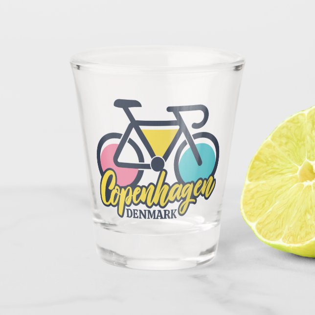Copo De Shot Copenhagen Denmark Cycling (Frente)