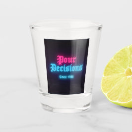Copo De Shot Copo para Shot da Edição Neon Bar Pour Decisions