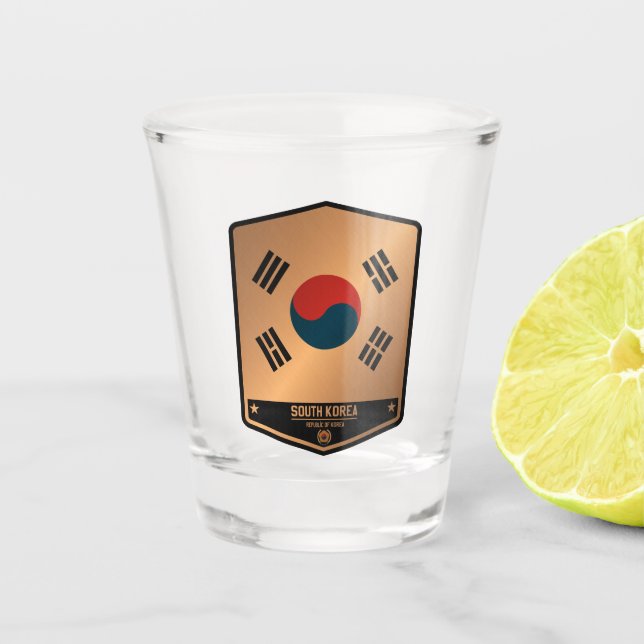 Copo De Shot Coreia do Sul (Frente)
