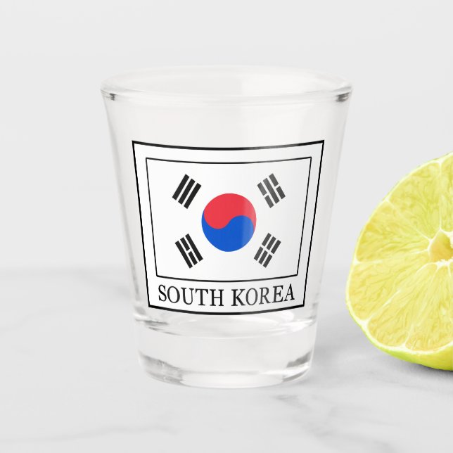Copo De Shot Coreia do Sul (Frente)