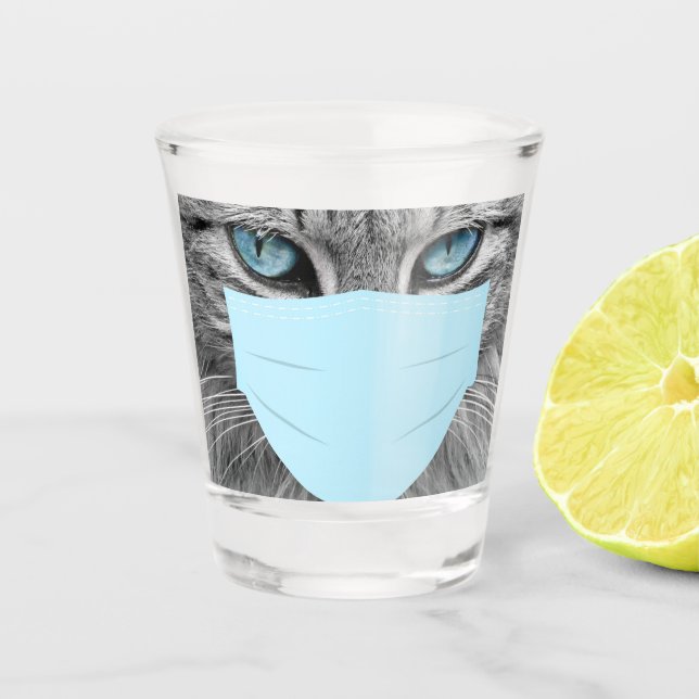 Copo De Shot Corona cat (Frente)