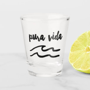 Copo De Shot Costa Rica Pura Vida Wave Souvenir