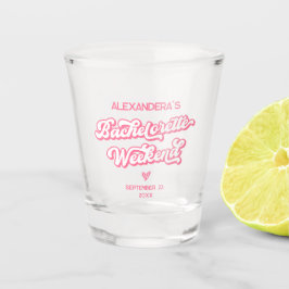 Copo De Shot Cowgirl Rosa Solteirona