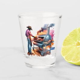 Copo De Shot Cozinhar de cowboy ocidental no CHURRASCO personal
