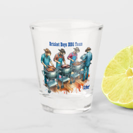 Copo De Shot Cozinhar de cowboy ocidental no CHURRASCO personal