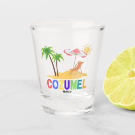 Copo De Shot Cozumel Shot Glass