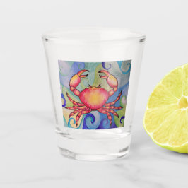 Copo De Shot Crab Shotglass Feliz