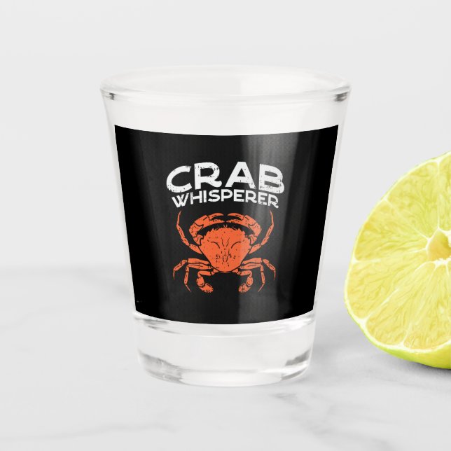 Copo De Shot Crab Whisperer Vintage (Frente)