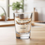 Copo De Shot Crie sua própria cotação<br><div class="desc">Crie seu próprio copo de cota personalizado. Apresenta uma tipografia personalizável minimalista de máquina de escrever.</div>