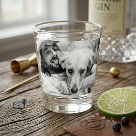 Copo De Shot Crie Sua Própria Foto Personalizada