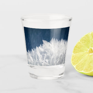 Copo De Shot Cristais de gelo de inverno