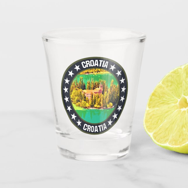Copo De Shot Croácia (Frente)