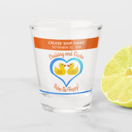 Copo De Shot Cruising e Patos Me Fazem Feliz-Personalizado