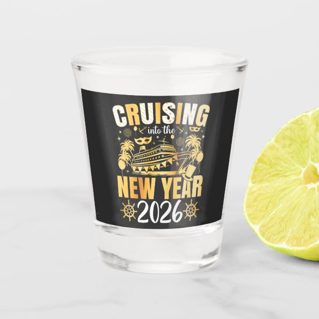 Copo De Shot Cruising into the New Year 2026 (Frente)