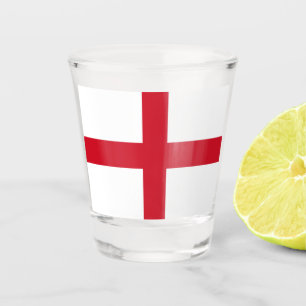 Copo De Shot Cruz das Ruas George ~ Flag da Inglaterra