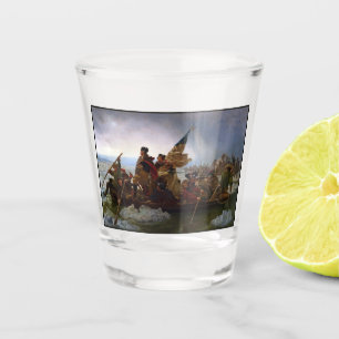 Copo De Shot Cruzando Delaware 1776: General George Washington