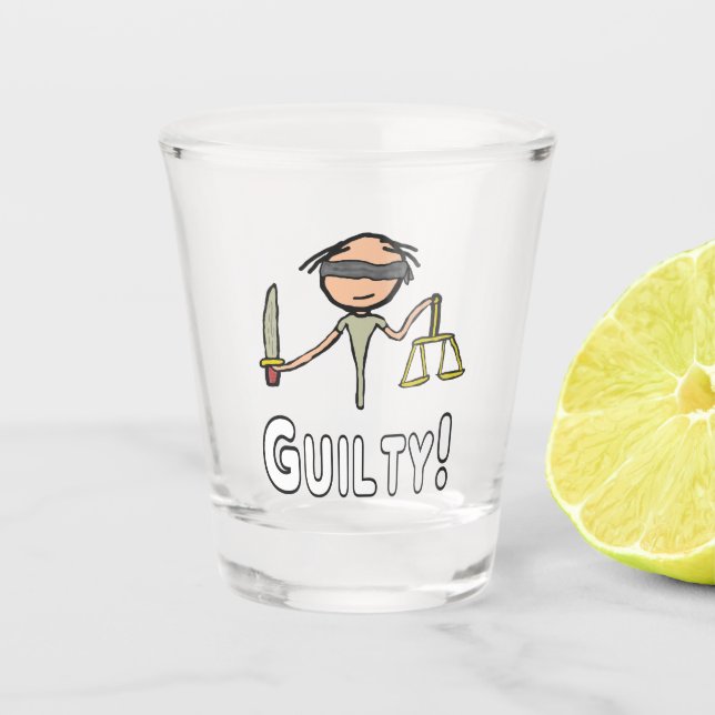 Copo De Shot Culpado (Frente)