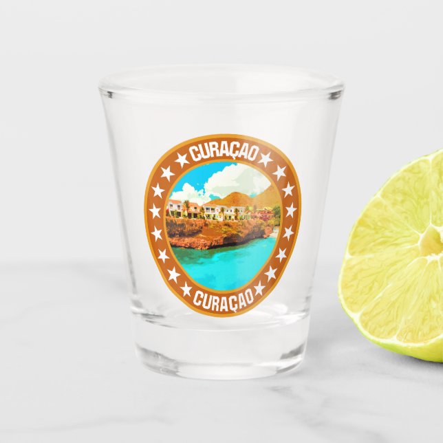 Copo De Shot Curaçao (Frente)