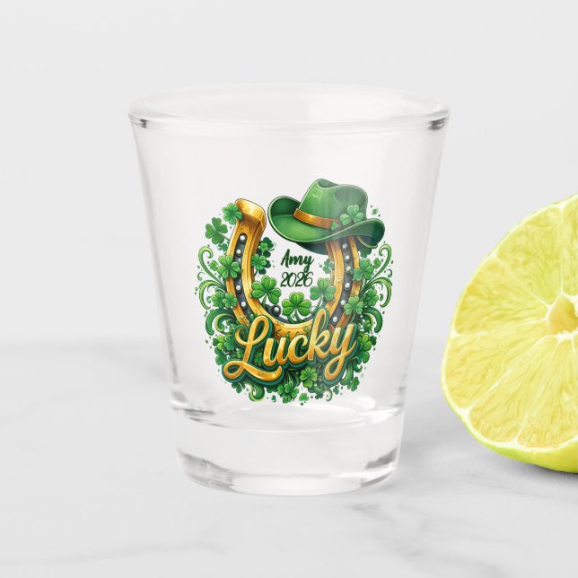 Copo De Shot Customizable St. Patrick's Day (Frente)