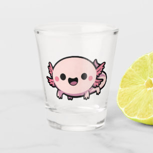 Copo De Shot Cute Chibi Axolotl