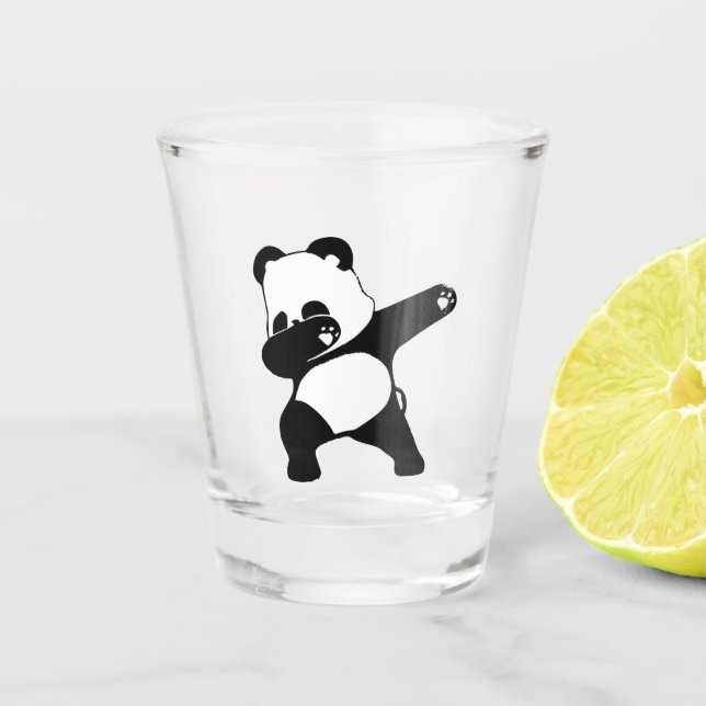 Copo De Shot Dabbing Panda (Frente)
