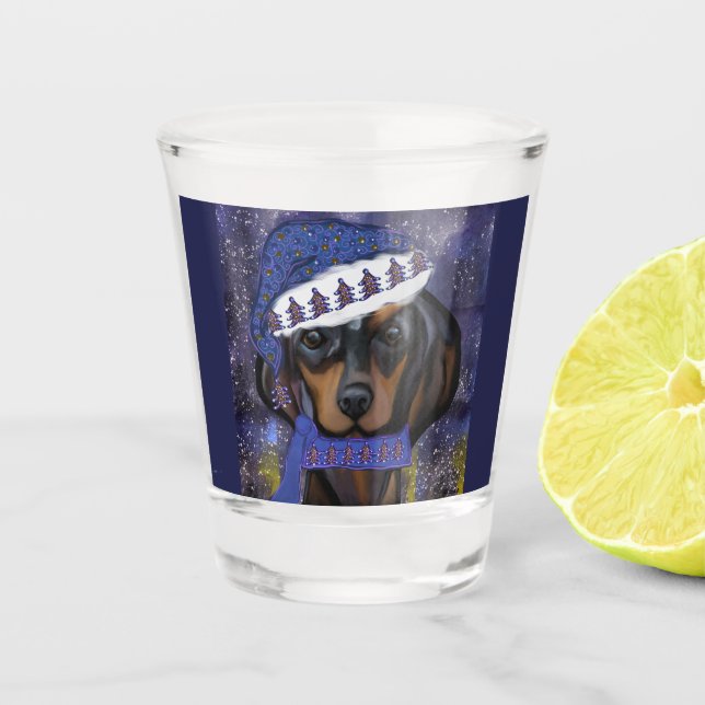 Copo De Shot Dachshund  (Frente)