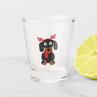 Copo De Shot Dachshund Natal