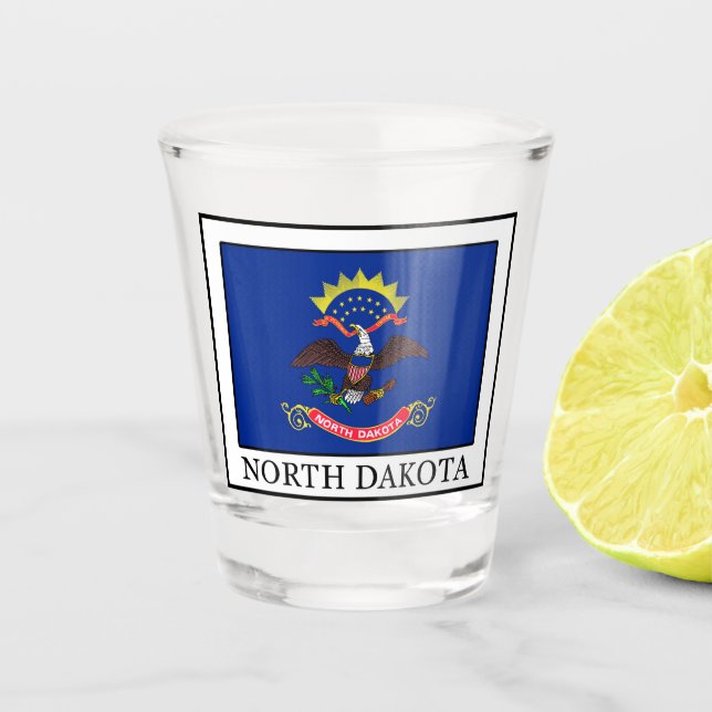 Copo De Shot Dakota do Norte (Frente)