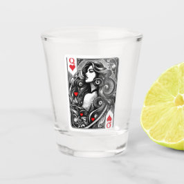 Copo De Shot Dame de cœur à vous l'honneur