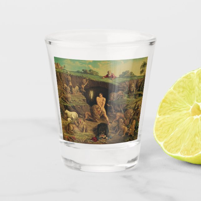 Copo De Shot Daniel no Lions'Den (Frente)