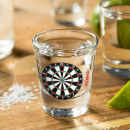 Copo De Shot Dart Board Personalizado Shot Glass