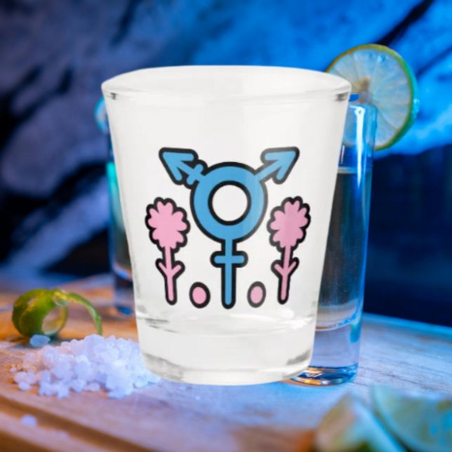 Copo de Shot das Flores Orgulhosas (Criador carregado)