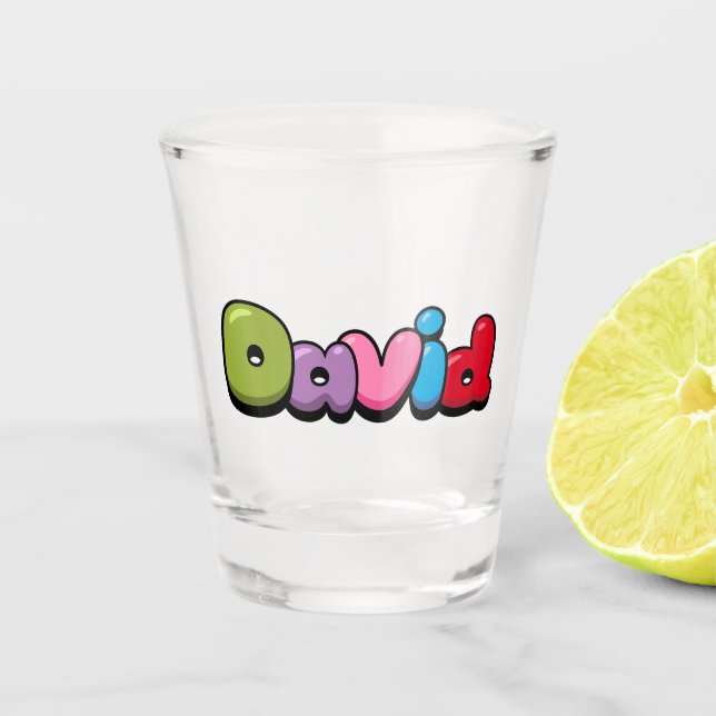 Copo De Shot David (Frente)