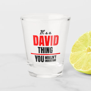 Copo De Shot David Thing que você não entenderia