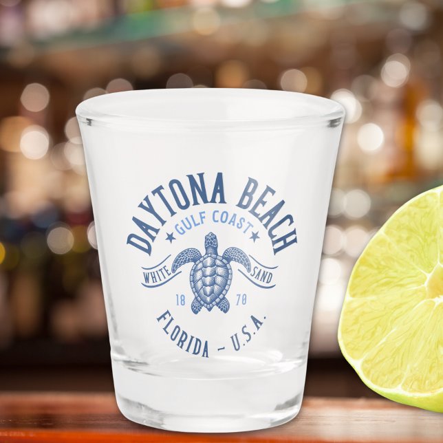 Copo De Shot Daytona Beach Florida Surfer Paradise (Criador carregado)