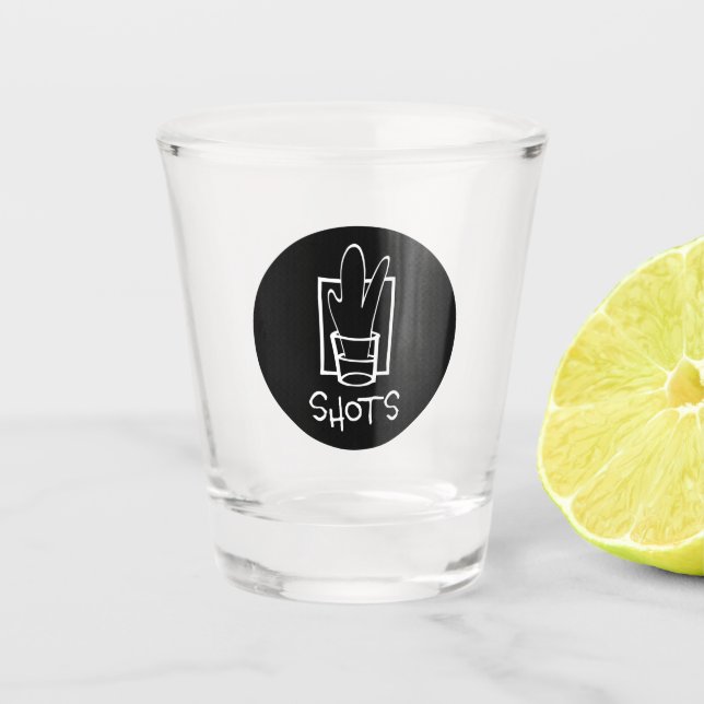 Copo de Shot de Bebidas (Frente)