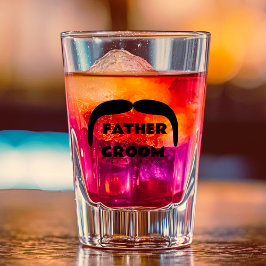 Copo de Shot de Bigode Personalizado – Pai do Noiv