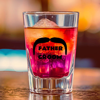 Copo de Shot de Bigode Personalizado – Pai do Noiv
