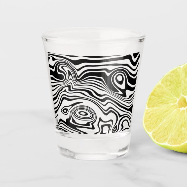 Copo de Shot de Design de Arte (Frente)